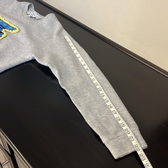 Michaela Buerger I love Paris perfume bottle sweatshirt with crochet detail, M - Picture 14 of 16